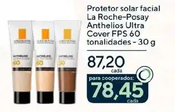Coop Protetor solar facial La Roche-Posay Anthelios Ultra Cover FPS 60 tonalidades oferta