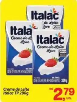 Fort Atacadista Creme de Leite Italac TP oferta