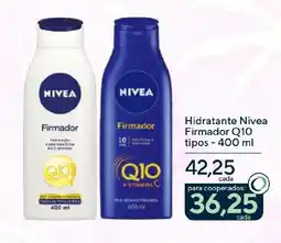 Coop Hidratante Nivea Firmador Q10 tipos oferta