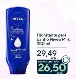 Coop Hidratante para banho Nivea Milk oferta