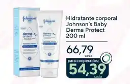Coop Hidratante corporal Johnson's Baby Derma Protect oferta
