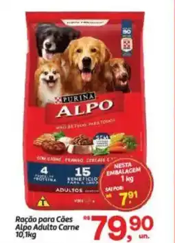 Fort Atacadista Ração para Cães Alpo Adulto Carne oferta