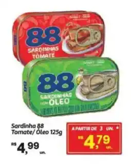 Fort Atacadista Sardinha 88 Tomate/ Óleo oferta