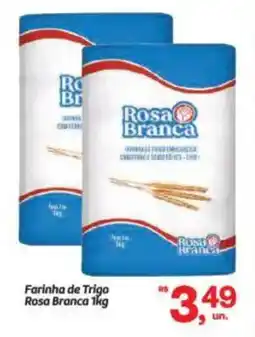 Fort Atacadista Farinha de Trigo Rosa Branca oferta