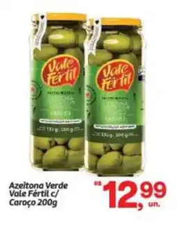 Fort Atacadista Azeitona Verde Vale Fértil c/ Caroço oferta
