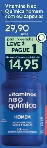 Coop Vitamina Neo Química homem oferta