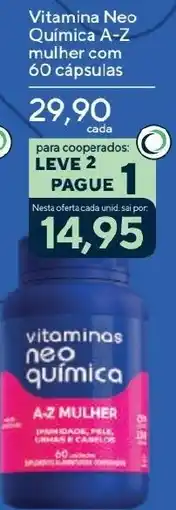 Coop Vitamina Neo Química A-Z mulher oferta