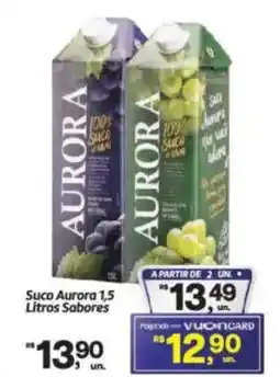 Fort Atacadista Suco Aurora Sabores oferta