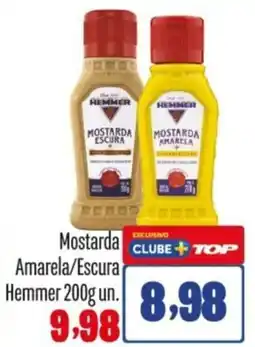 Rede Top Mostarda Amarela/Escura Hemmer oferta