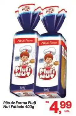 Fort Atacadista Pão de Forma Plufi Nut Fatiado oferta