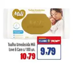 Rede Top Toalha Umedecida Mili Love & Care oferta