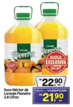 Fort Atacadista Suco Néctar de Laranja Pioneira oferta