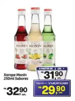 Fort Atacadista Xarope Monin Sabores oferta