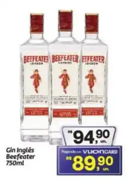 Fort Atacadista Gin Inglés Beefeater oferta