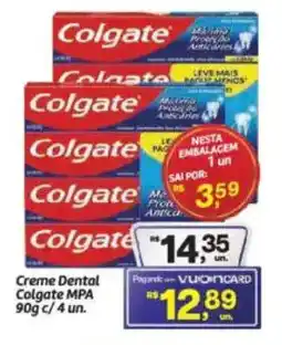 Fort Atacadista Creme Dental Colgate MPA oferta