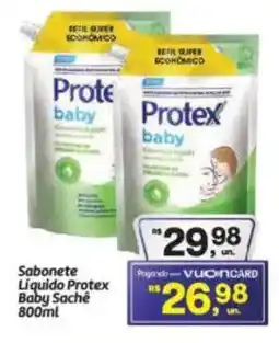 Fort Atacadista Sabonete Líquido Protex Baby Saché oferta