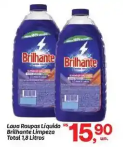 Fort Atacadista Lava Roupas Líquido Brilhante Limpeza Total oferta