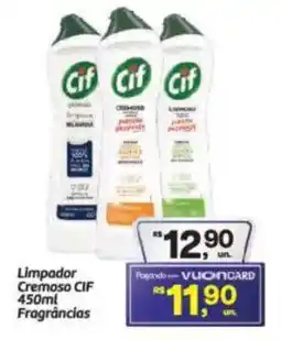 Fort Atacadista Limpador Cremoso CIF Fragrâncias oferta
