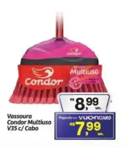 Fort Atacadista Vassoura Condor Multiuso V35c/Cabo oferta