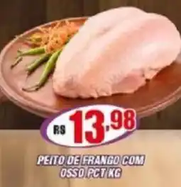 Violeta Supermercados PEITO DE FRANGO.COM OSSO PCT oferta