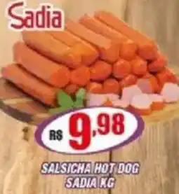 Violeta Supermercados Salsicha hot dog sadia oferta