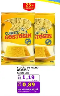 Assaí Atacadista Flocão de milho gostosin oferta
