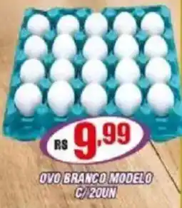 Violeta Supermercados Ovo branco modelo oferta
