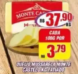 Violeta Supermercados Queijo mussarela monte castelo fatiado oferta