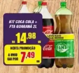 Violeta Supermercados Kit coca cola + fta guarana oferta