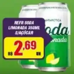 Violeta Supermercados Refr soda limonada s/açúcar oferta
