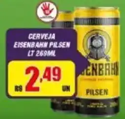 Violeta Supermercados Cerveja eisenbahn pilsen lt oferta