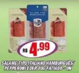 Violeta Supermercados Salame tipo italiano hamburgues pepperoni eder fatiado-un oferta