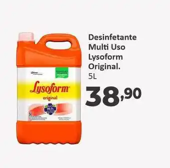 Desinfetante Multi Uso Lysoform Original 5L