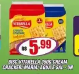 Violeta Supermercados Bisc vitarella cream cracker maria água e sal- un oferta