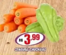 Violeta Supermercados Cenoura chuchu oferta