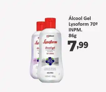 álcool Gel Lysoform 70° Inpm 86g
