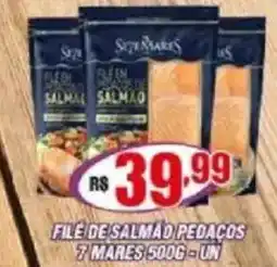 Violeta Supermercados File de salmad pedaços 7 mares un oferta