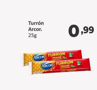 Turrón Arcor 25g