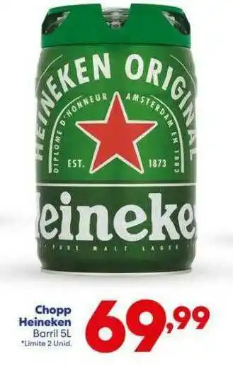 Barracão Supermercado Chopp Heineken oferta