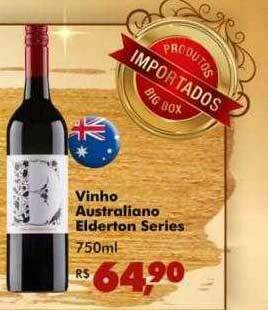 Big Box Vinho Australiano Elderton Series oferta