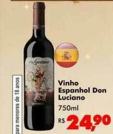Big Box Vinho Espanhol Don Luciano oferta