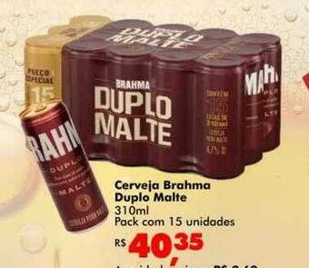 Cerveja Brahma Duplo Malte