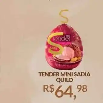 Boa Supermercados Tender Mini Sadia oferta