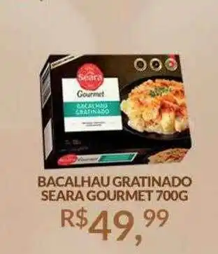 Boa Supermercados Bacalhau Gratinado Seara Gourmet oferta
