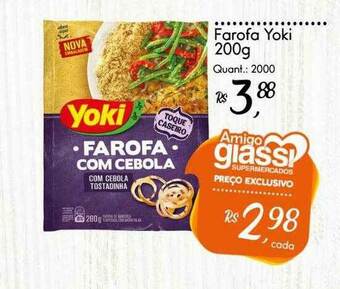 Giassi Supermercados Farofa Yoki oferta