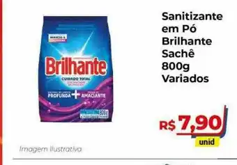 Sanitizante Em Pó Brilhante