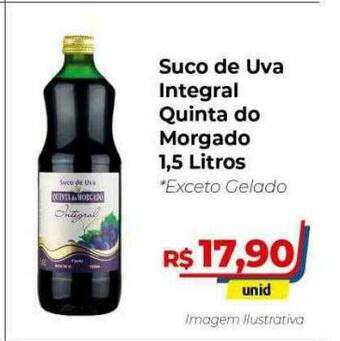 Hiper Moreira Suco De Uva Integral Quinta Do Morgado oferta