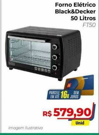 Forno Elétrico Black&decker 50 Litros