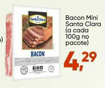 Imec Supermercados Bacon Mini Santa Clara oferta