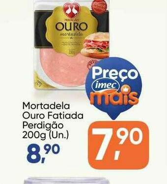 Imec Supermercados Mortadela Ouro Fatiada Perdigão oferta
